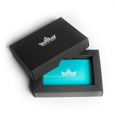 Royal Box Snuff box Party Blue Built In Metal Straw Safe