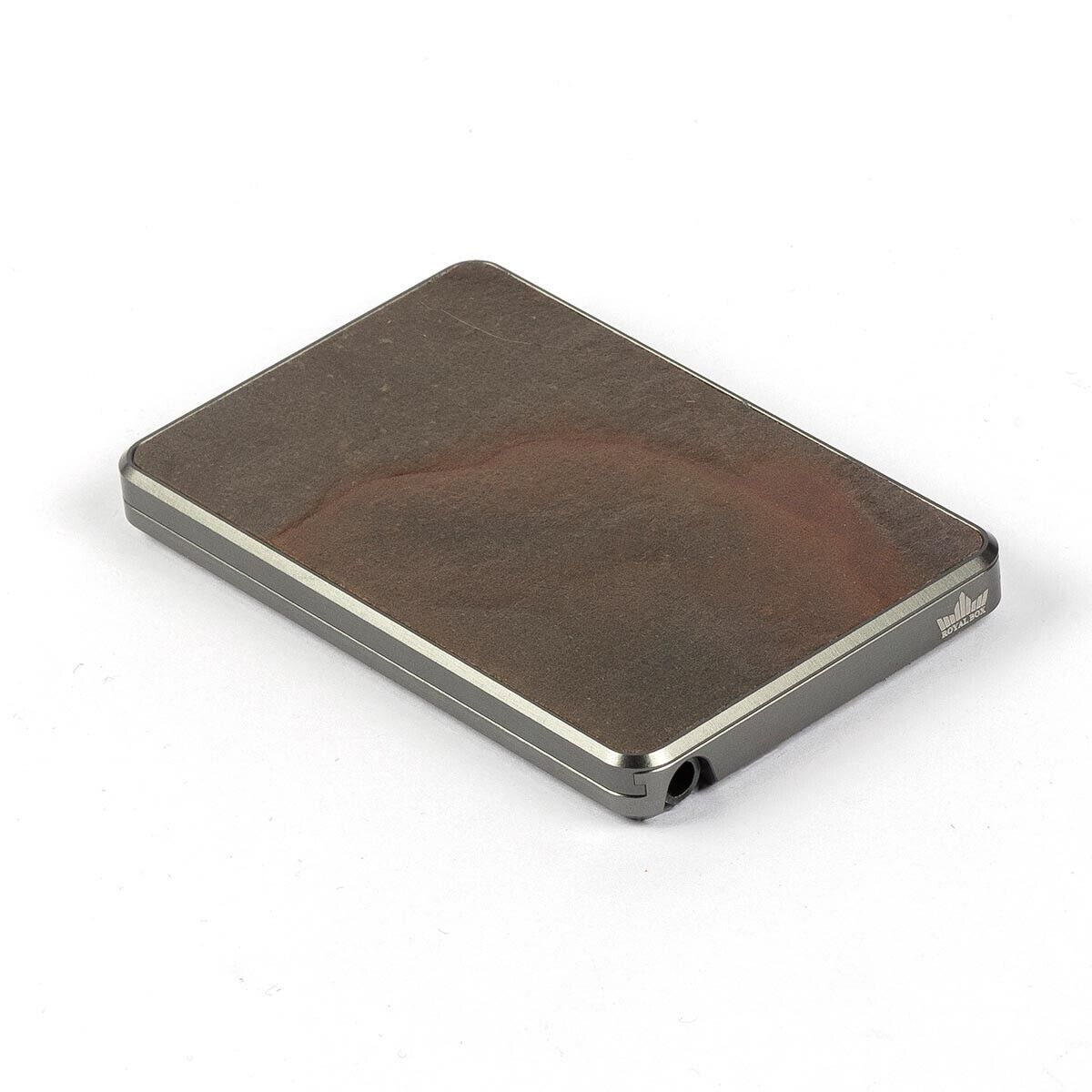 Portioning Snuffbox - Precise Titanium MARS SAND STONE Edition safe, fast, clean