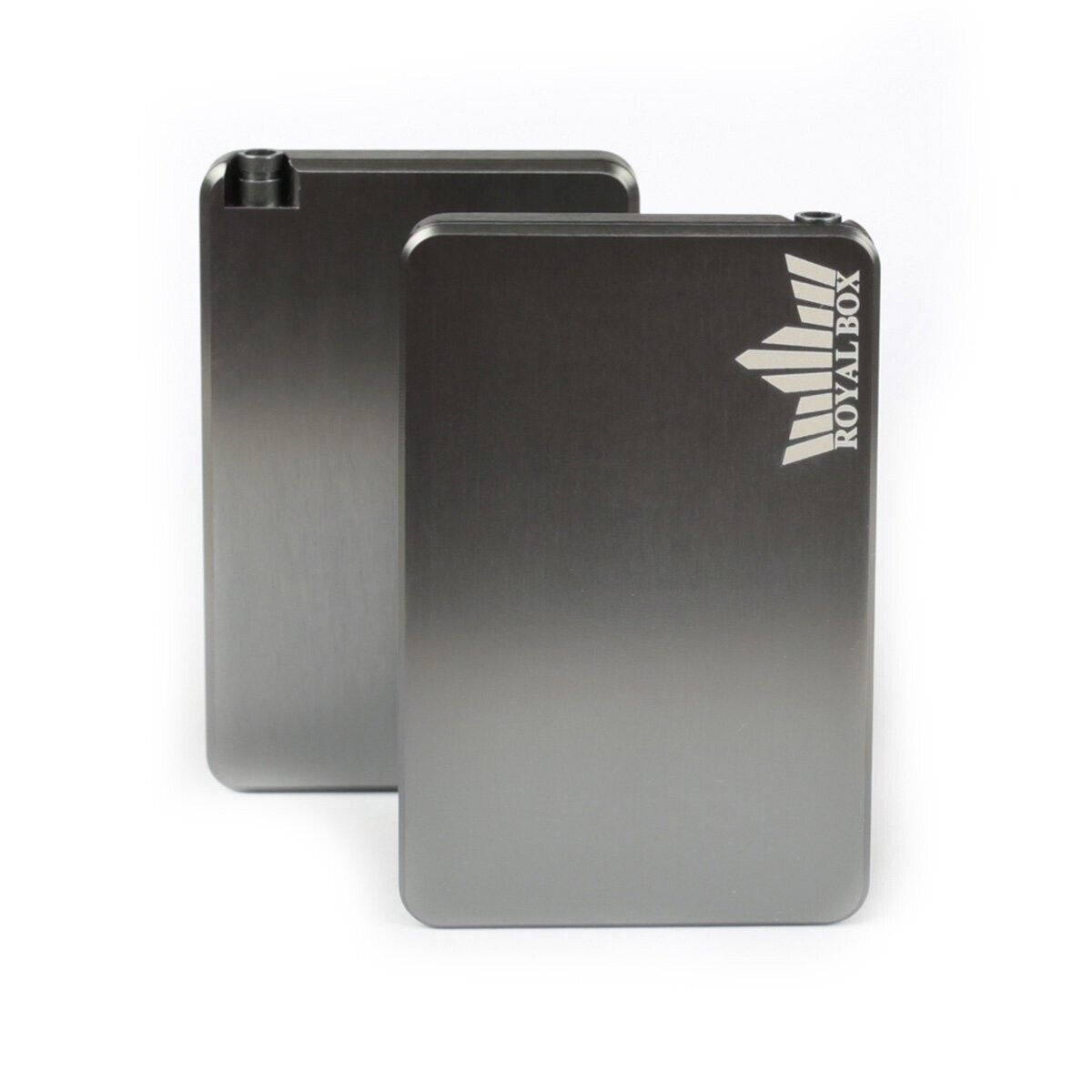 Royal Box Snuff box TiITANIUM Edition safe, fast, clean & easy to use