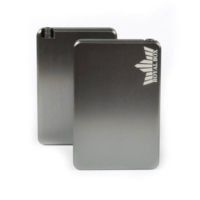 Royal Box Snuff box TiITANIUM Edition safe, fast, clean & easy to use