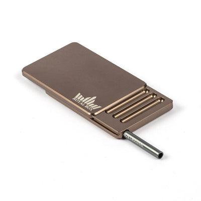 Royal Box Snuff box Olive Classic Aluminium Precise Dosing Nasal Snuff