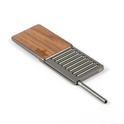 RB Royal Box  Snuff Wallet AMERICAN WALNUT TITANIUM Edition