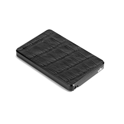 Royal Box Snuff Wallet Black CROCK