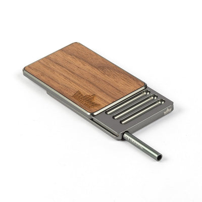 RB Royal Box  Snuff Wallet AMERICAN WALNUT TITANIUM Edition