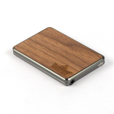 RB Royal Box  Snuff Wallet AMERICAN WALNUT TITANIUM Edition