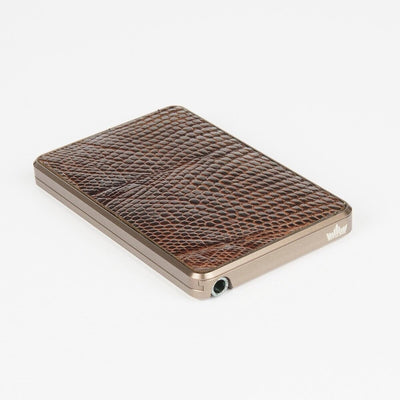 Royal Box Snuff Box special Limited edition LIZARD Brown