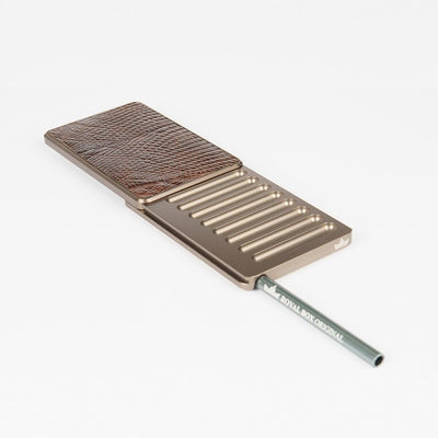 Precise Dosing for Nasal Snuff -Royal Box special edition LIZARD Brown