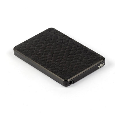 Snuff Wallet BLACK Python Stash box ⏐ snuff⏐ snuff kit ⏐ party accessories ⏐rave
