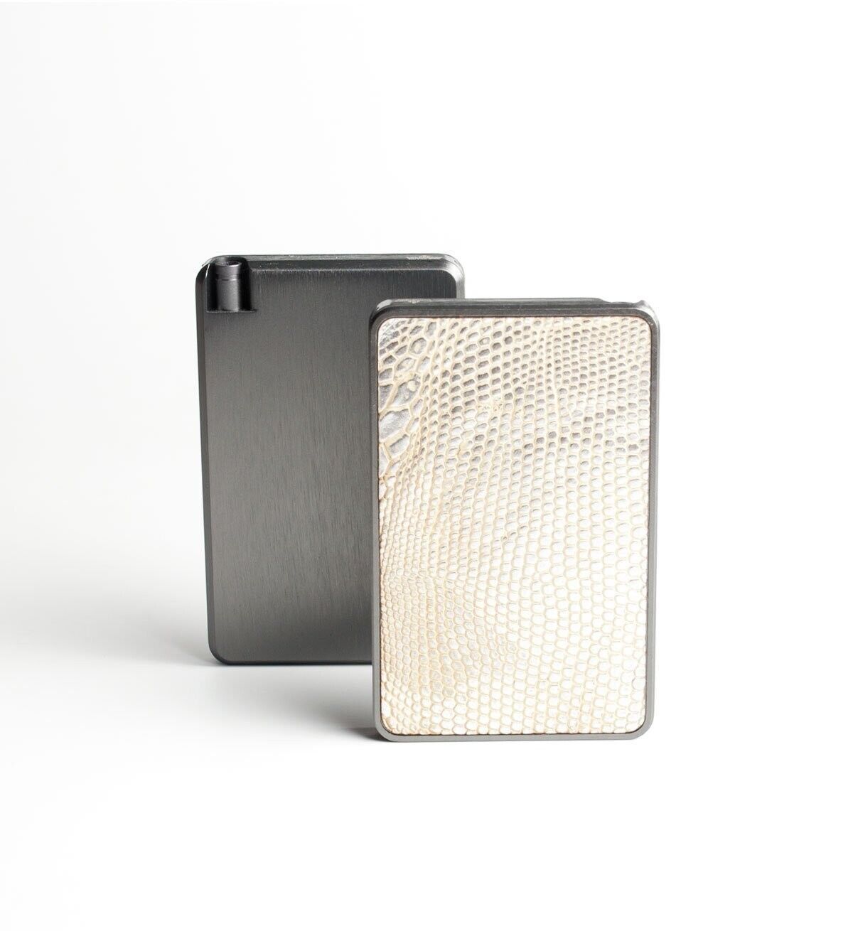 Royal Box Snuff Box Limited edition LIZARD Space Pearl TITANIUM