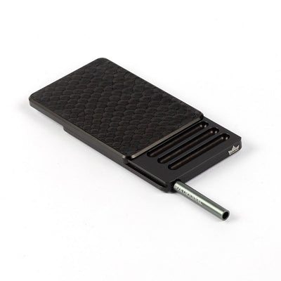 Snuff Wallet BLACK Python Stash box ⏐ snuff⏐ snuff kit ⏐ party accessories ⏐rave