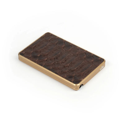 Snuff Box Limited edition Royal Box  Python Espresso LIMITED EDITION
