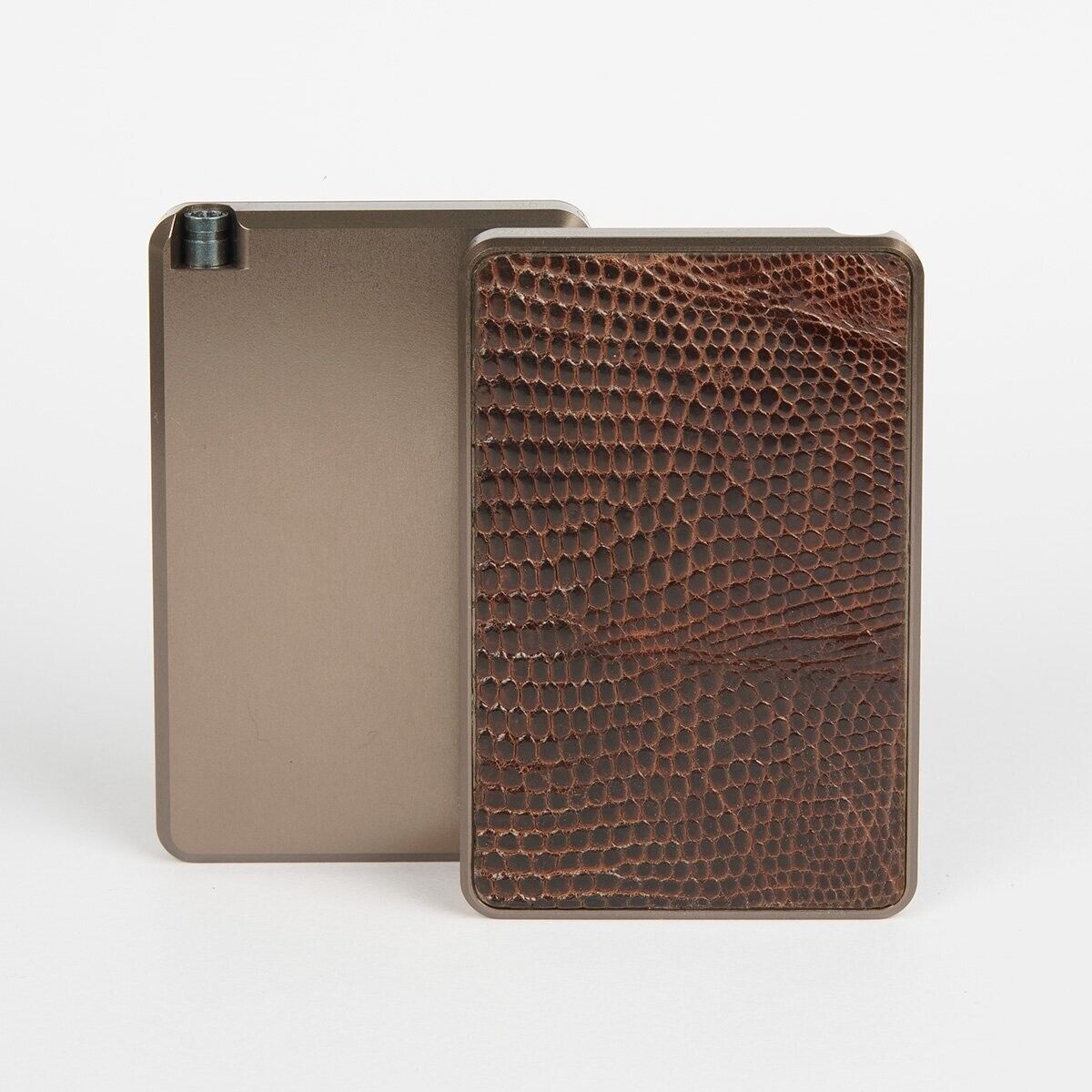Royal Box Snuff Box special Limited edition LIZARD Brown