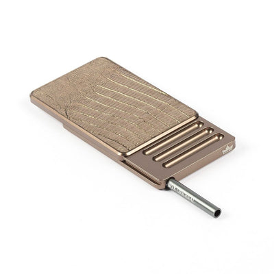 Royal Box Snuff Box special Limited edition LIZARD Bronze