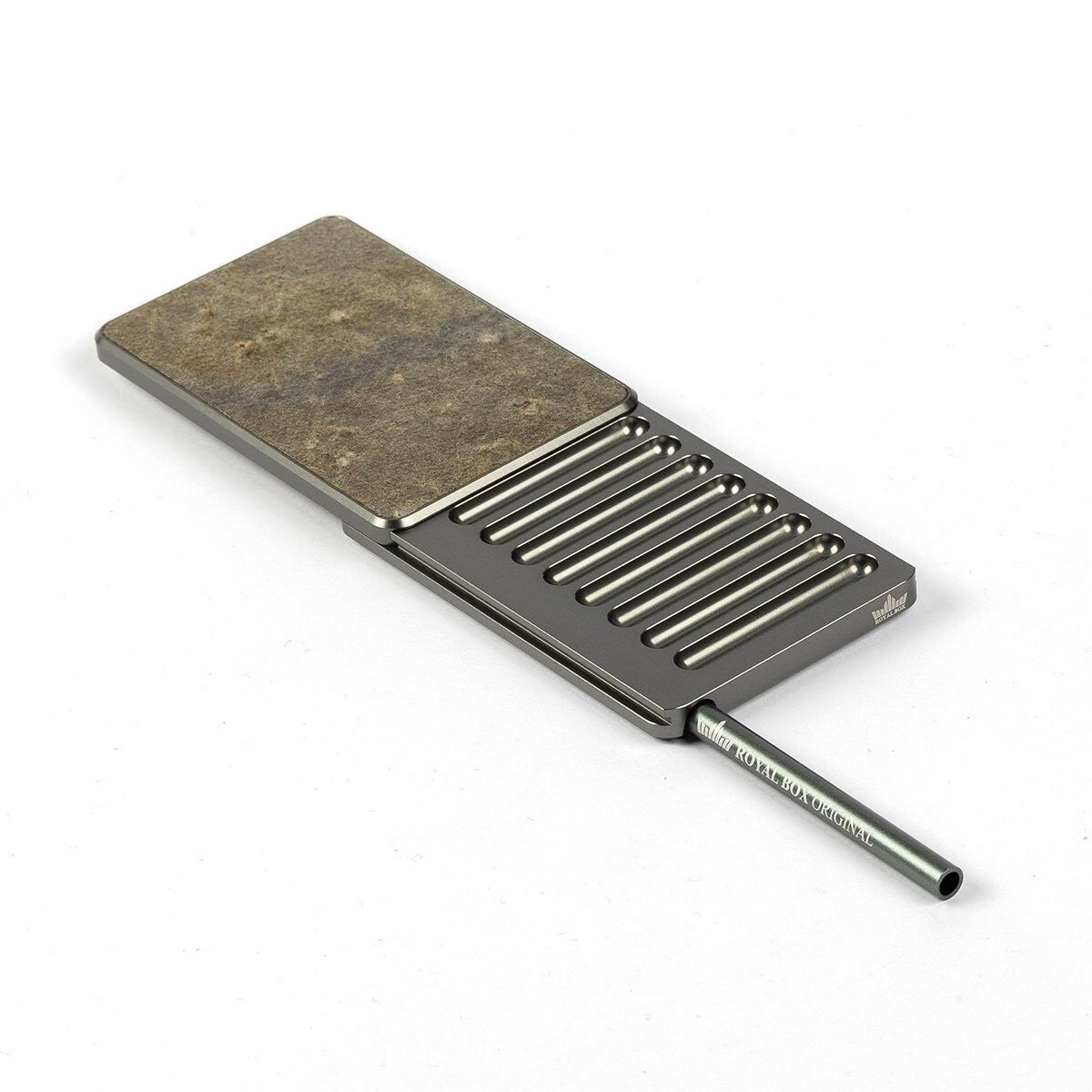 RB Royal Box Snuff box Titanium SARGAS  STONE  Edition safe, fast, clean