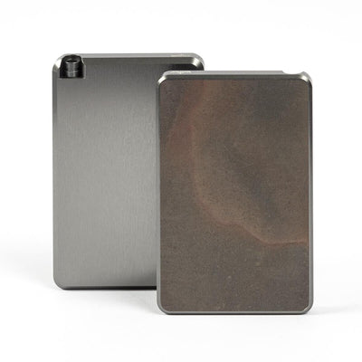 Portioning Snuffbox - Precise Titanium MARS SAND STONE Edition safe, fast, clean