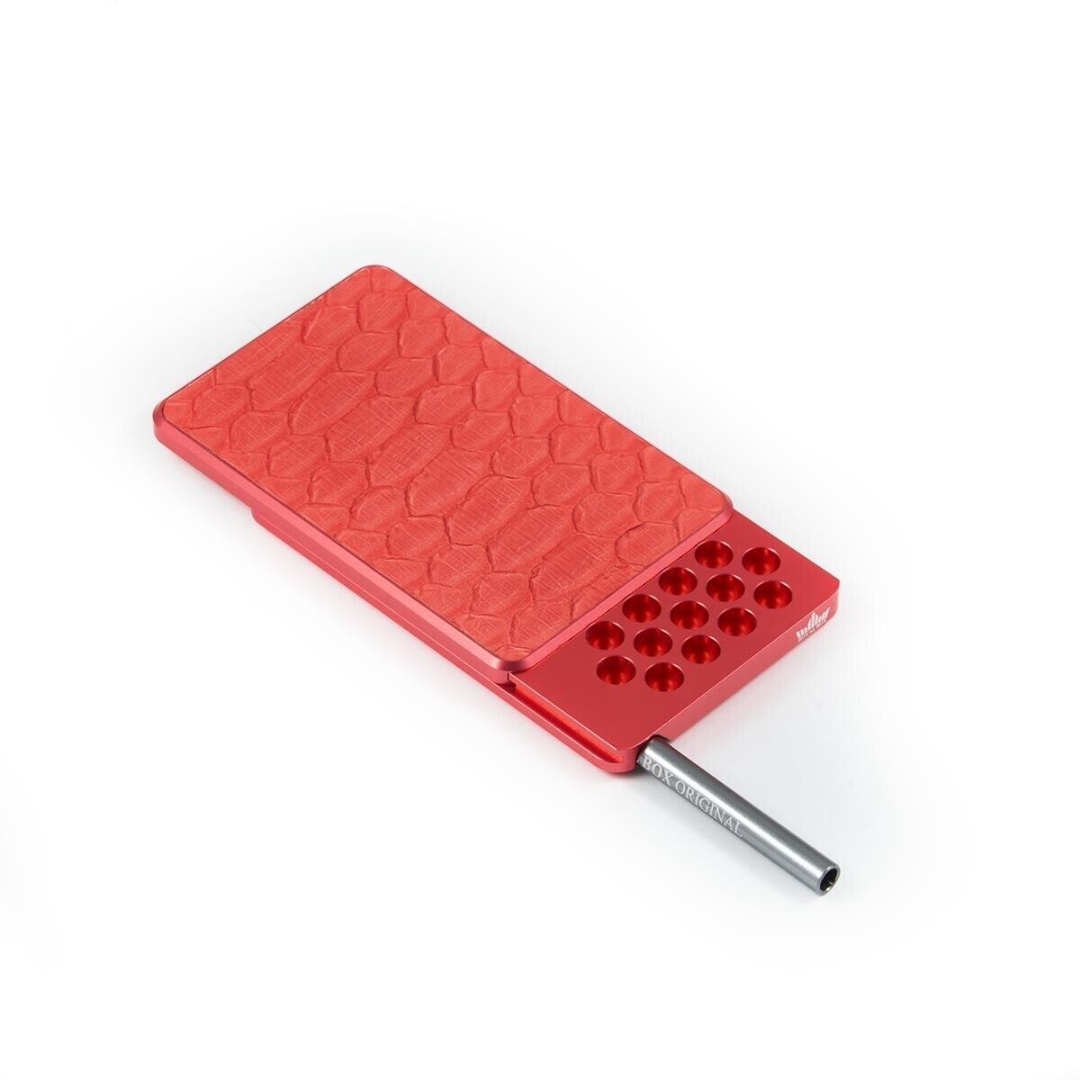 Royal snuf box Golf Red Passion PYHTON Limited edition