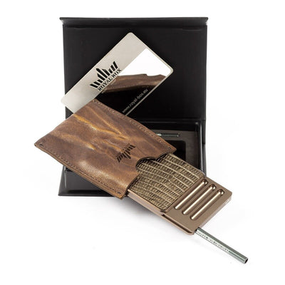 Royal Box Snuff Box special Limited edition LIZARD Bronze