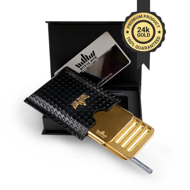 Royal box Anniversary 23.75K Gold Edition 2025 | Snuff Box | Stash box rave