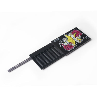 Royal Box Snuff box Star Built In Metal Straw Safe