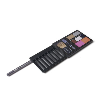 Royal Box Snuff box Make-Up Built In Metal Straw Safe