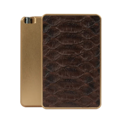Snuff Box Limited edition Royal Box  Python Espresso LIMITED EDITION