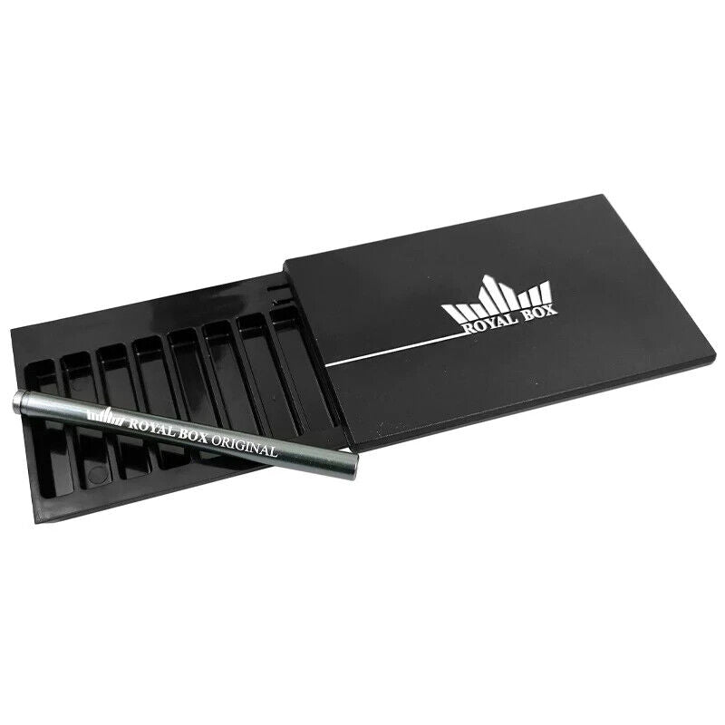 New Snuff box Black Built In Metal Straw safe, fast, clean & easy to use - Image #0