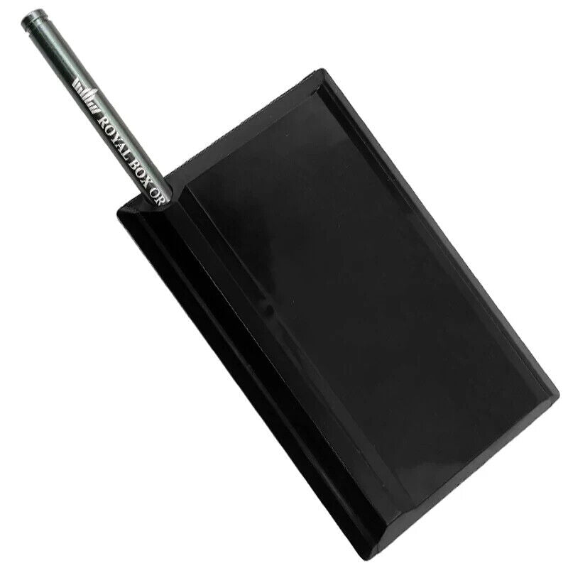 New Snuff box Black Built In Metal Straw safe, fast, clean & easy to use - Image #0