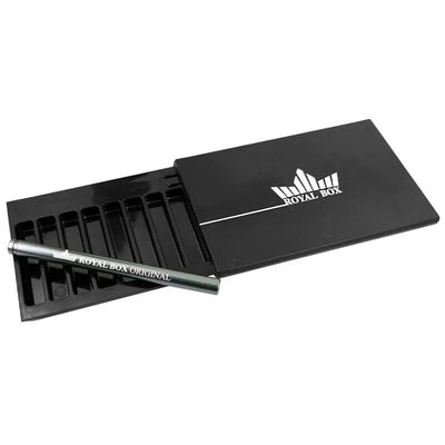 New Snuff box Black Built In Metal Straw safe, fast, clean & easy to use - Image #0
