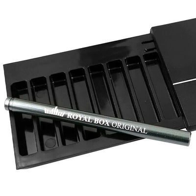 New Snuff box Black Built In Metal Straw safe, fast, clean & easy to use - Image #0