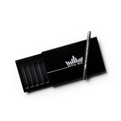 New Snuff box Black Built In Metal Straw safe, fast, clean & easy to use - Image #0